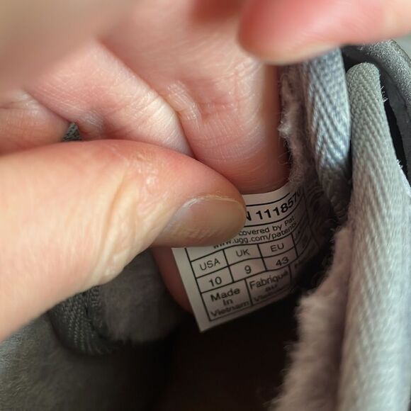 UGG Neumel SnapBack Shoes Metal USA Men Size 10/UK 9/EU 43 - Picture 12 of 15